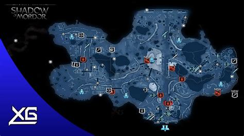 Shadows Of Mordor Map ~ Mordor Shadow Map Earth Middle Experisets