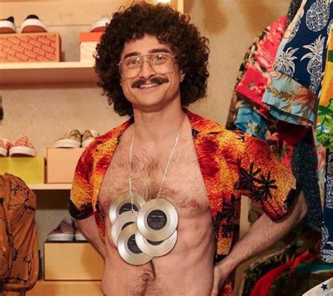Daniel Radcliffe Reveals Why He S So Jacked In The Weird Al Biopic And