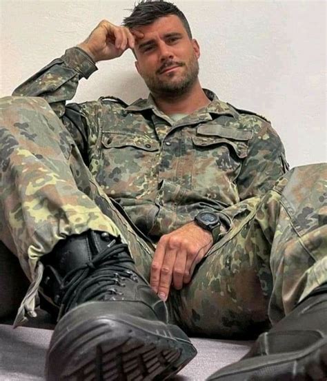 Sexy Military Men Hot Army Men Scruffy Men Handsome Men Men S