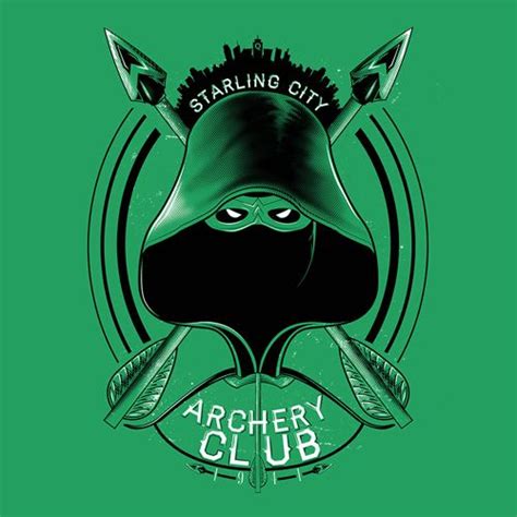 Archery Club T Shirt Highvoltagetees Archery Club Archery Green Arrow