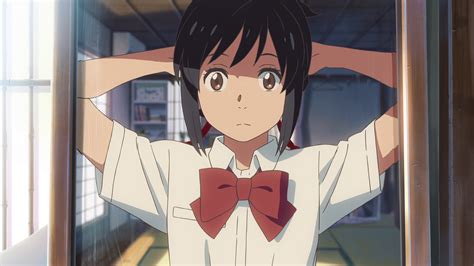 Anime Tên Của Bạn Kimi No Na Wa Hình Nền Mitsuha Miyamizu Anime