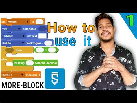 When creating a new app, the first screen on this app is shared projects. Part-1 Moreblocks how to use in sketchware/Aaura Technical - YouTube