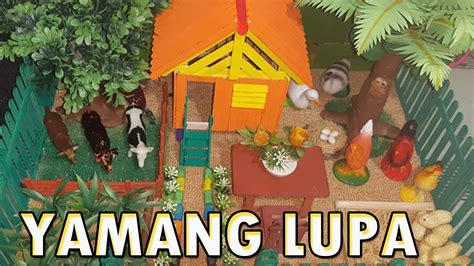 Blife Bonus I Yamang Lupa Diorama I Land Resources Youtube