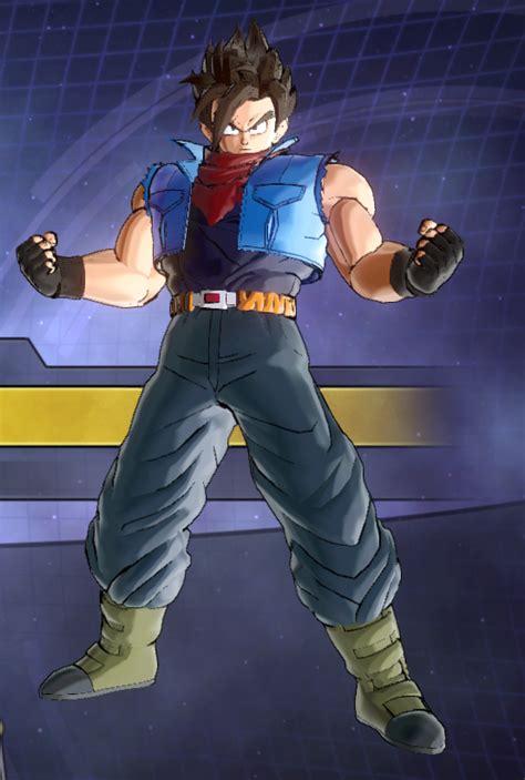 Bojack Unbound Trunks With Super Trunks Scarf Cac Xenoverse Mods