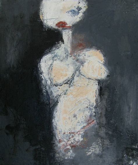 Nude With Black And Grey Background Painting By Fred Smilde Saatchi Art
