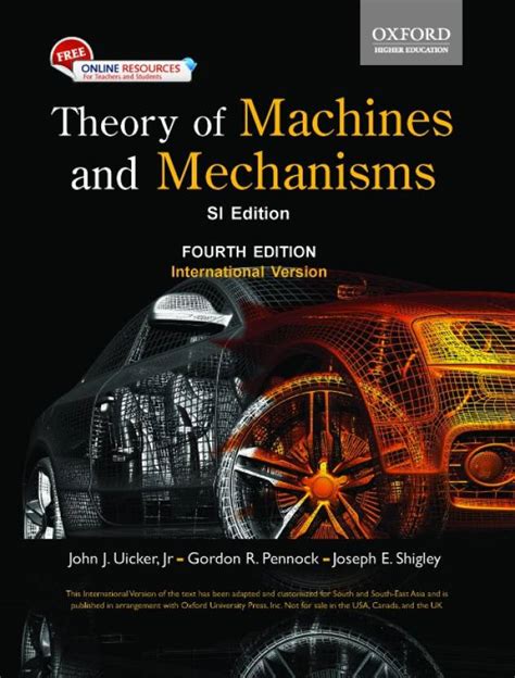 Theory Of Machines And Mechanisms 4th Edition Buy Theory Of Machines