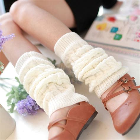 Leg Warmers Winter Leg For Women Fashion Gaiters Boot Cuffs Woman Thigh