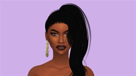 Xmiramira Downloads Night Hairstyles Sims Hair Night Out