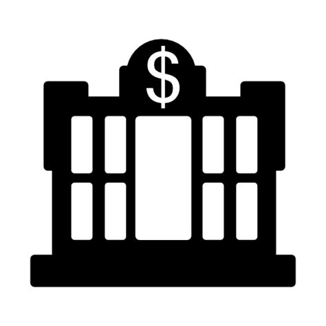 Dollar Central Bank Building Free Vector Icons Designed By Freepik