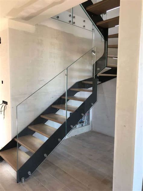 Escalera Recta Para Terrazas En Acero Inoxidable Enescaes