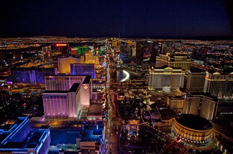 Filenight Aerial View Las Vegas Nevada 04649u