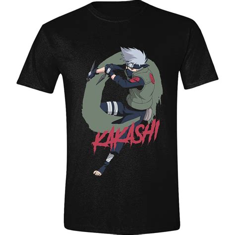 Naruto Shippuden T Shirt Kakashi Size M Pcmerch