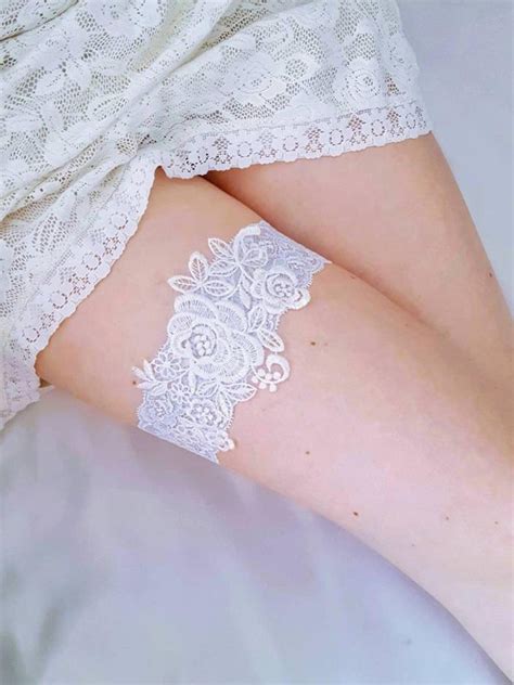 Delicate Bridal Garters From Etsy Southbound Bride