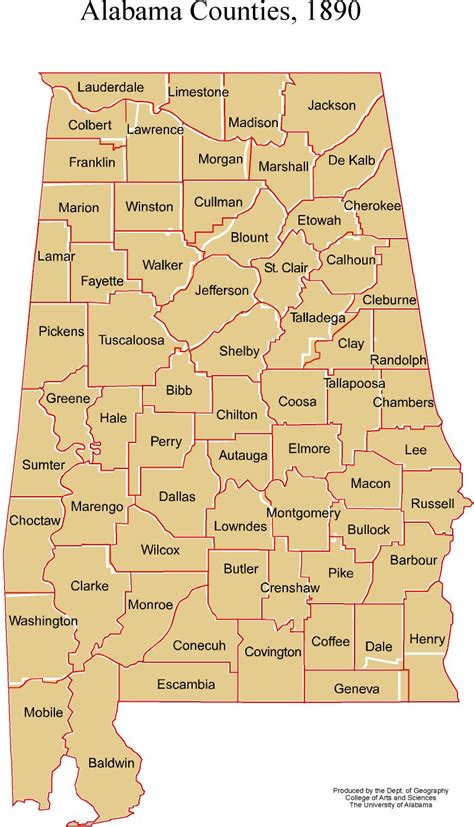 Alabama Maps Historic