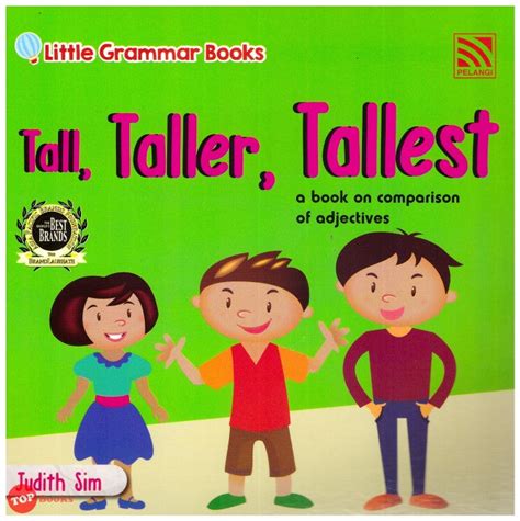 Topbooks Pelangi Kids Little Grammar Books Tall Taller Tallest A