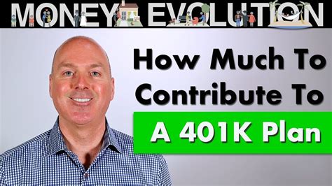 How Much To Contribute To A 401k Youtube