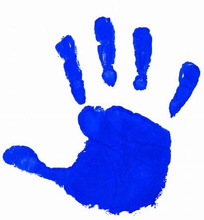 Handprint Hand Handprints Clipart Clip Child Outline