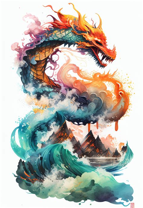 Artstation The Water Dragon