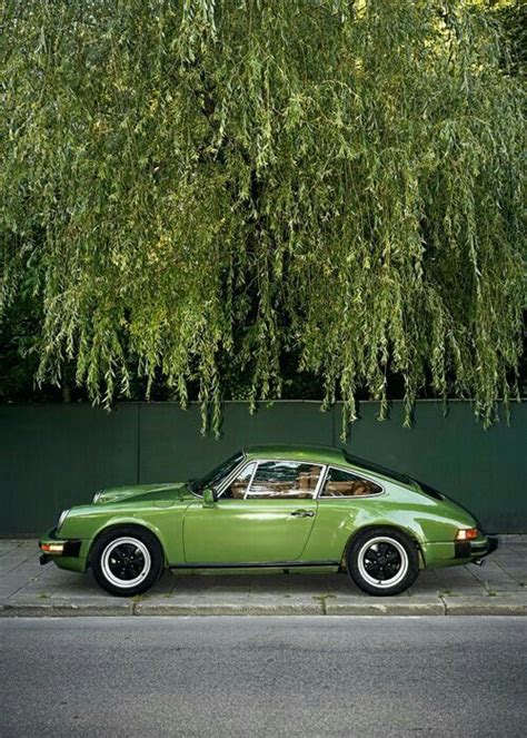 Green Car Vintage Porsche Dream Cars Retro Cars
