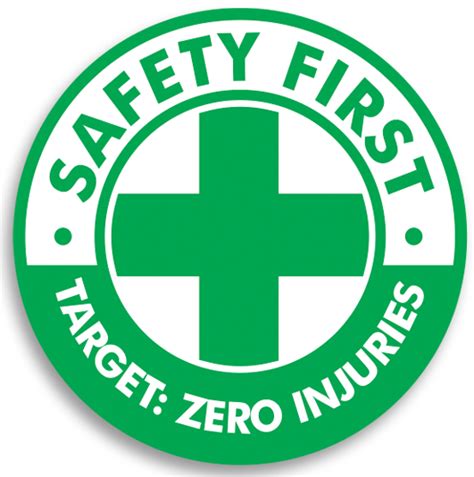 Logo Safety First Png Safety First Sign — Stock Vector © Nickylarson
