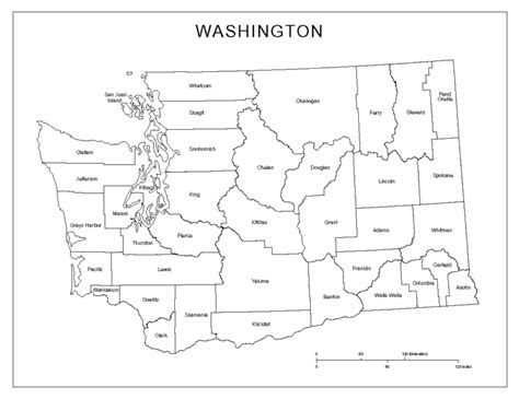 Washington County Map County Map With Cities