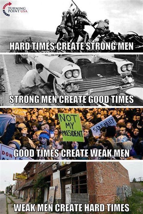 Strong Men Create Good Times Good Times Create Weak Men Rjordanpeterson