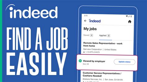 How To Use Indeed To Find A Job Indeed Job Search Tutorial Youtube