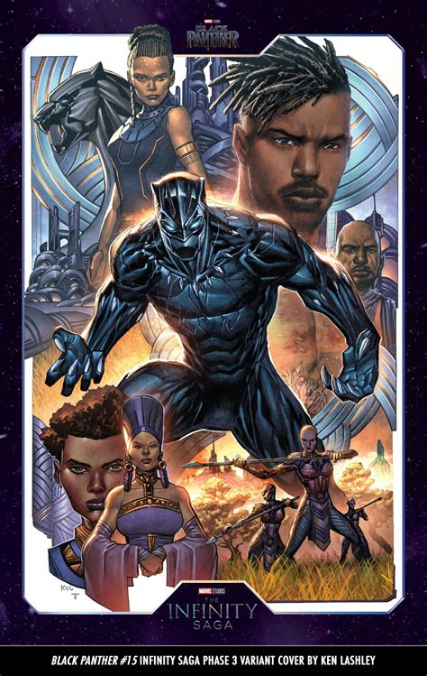 2023 Latest Black Panther 15 Lashley Infinity Saga Phase 3 Variant