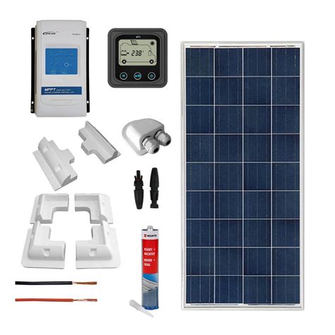 Kit Fotovoltaico Per Camper Wp Mppt Mp Shop