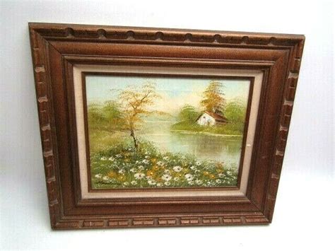 Art Oil On Canvas Framed By Henderson Signed With Reduced Shipping