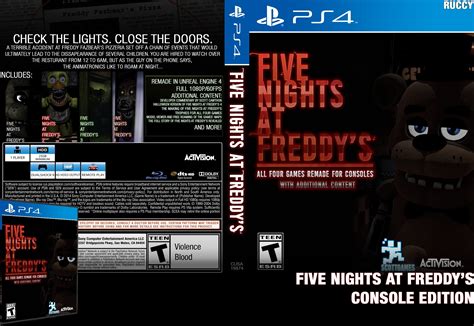 Fnaf Console Editions Custom Boxart Fivenightsatfreddys