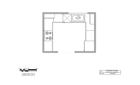 U Shaped Kitchen Layout U Shaped Kitchen Layout Template Template Haven