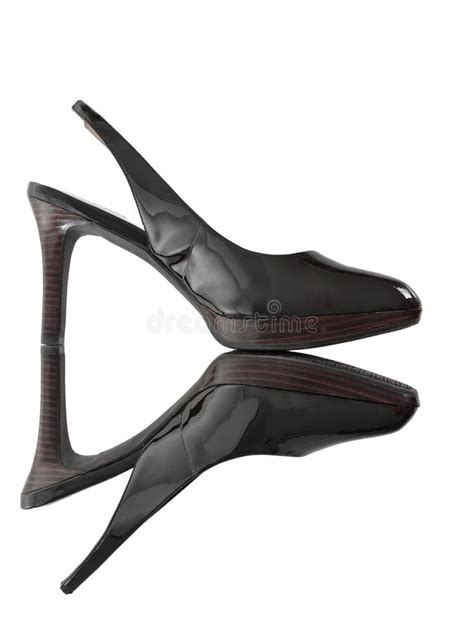 Stylish Patent Leather Shoes Stock Photo Image Of Elegance Leather