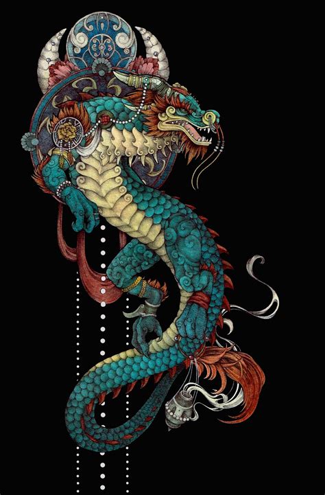 Black market art company dragons descent art print by artist manuel valenzuela. wow cloud serpent | Dragon drawing, Dragon artwork, Dragon art