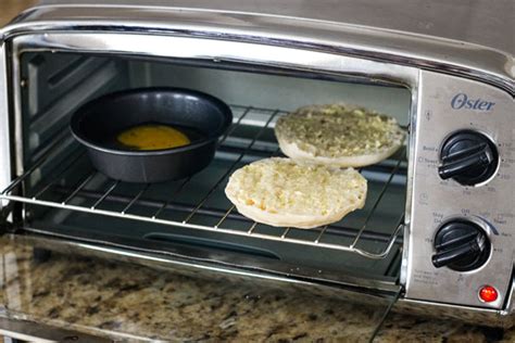 Toaster Oven Breakfast Sandwich
