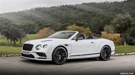 2018 Bentley Continental Gt Supersports Convertible Color Ice White