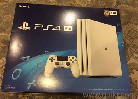 New Sony Playstation Ps4 Pro Limited Edition 1tb Glacier White Console