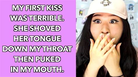 People Sharing Their First Kiss Stories Youtube