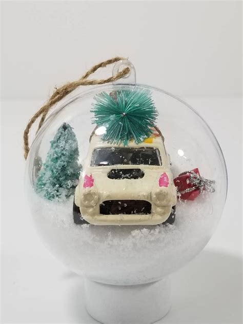 Mini Cooper Christmas Ornament Mini Cooper Ornament Car Etsy