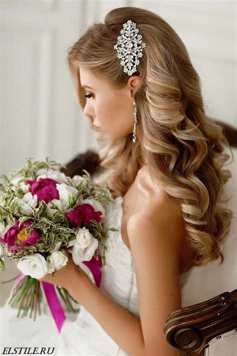 20 Gorgeous Wedding Hairstyles Belle The Magazine Wedding Hair Down