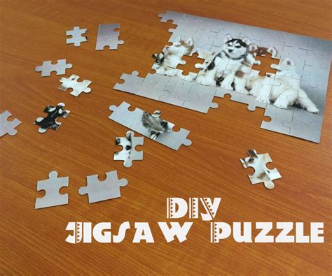 Diy Jigsaw Puzzle 5 Steps Instructables