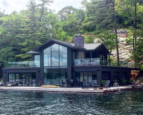Today We Feature This Beautiful Modern Boathouse Designed By Our Team