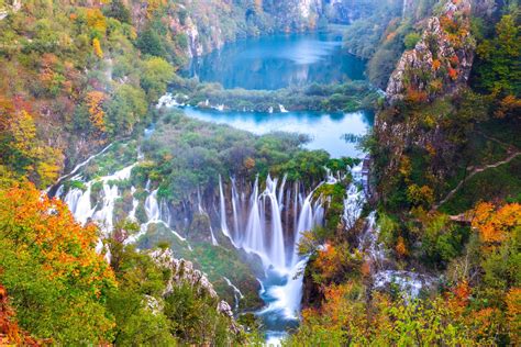 Waterfalls Join 16 Natural Lakes In Croatias Breathtaking