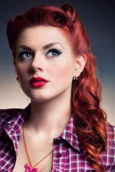 50s Hairstyles For Long Hair Long Hair Styles Easy Vintage
