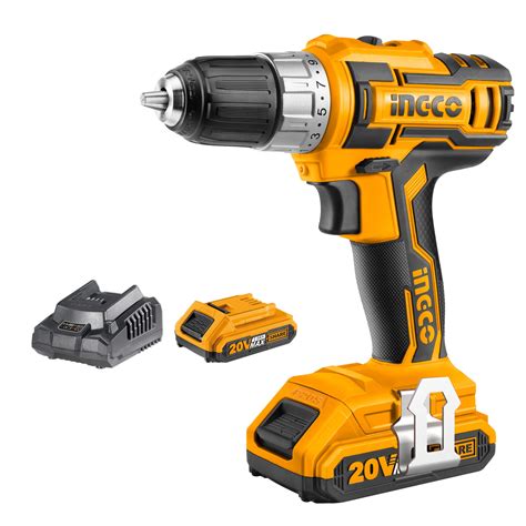 Buy Ingco Lithium Ion Cordless Drill Electric Drill 20v Drill Driver