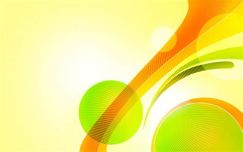 Abstract Design Bright Yellow Green Orange 1920x1200 Wide Wallpapers