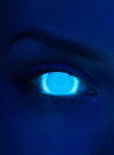 Uv Light Blue Contact Lenses