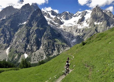 Mountain Bike Tour Of Mont Blanc France Chamonix French