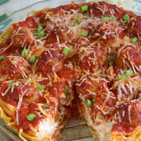Spaghetti And Meatball Pie Recipe Living Well Spending Less®