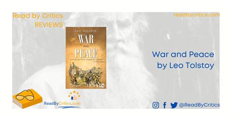 War And Peace By Leo Tolstoy Book Review Read By Critics Book Reviews